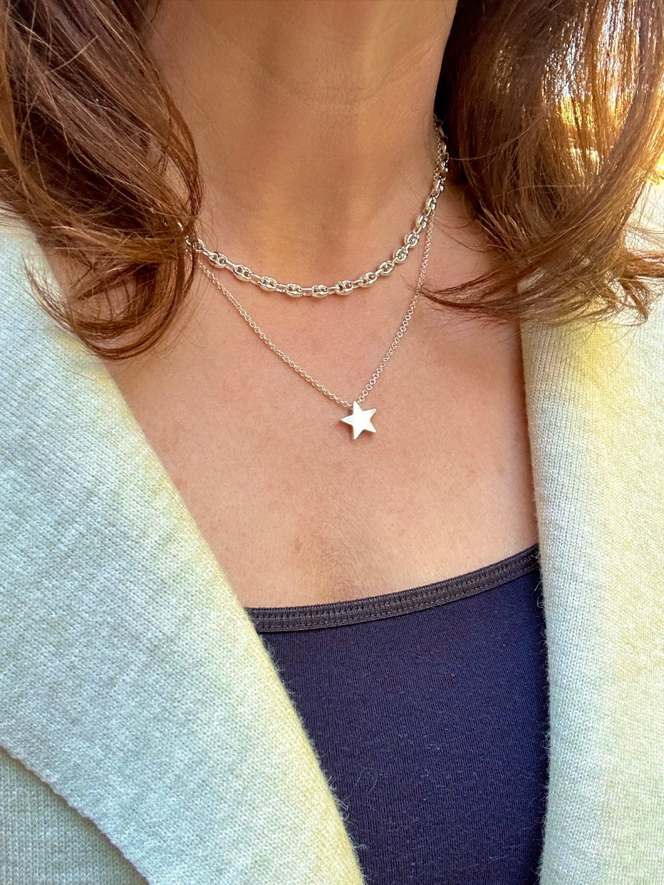 Anchor Chain Necklace