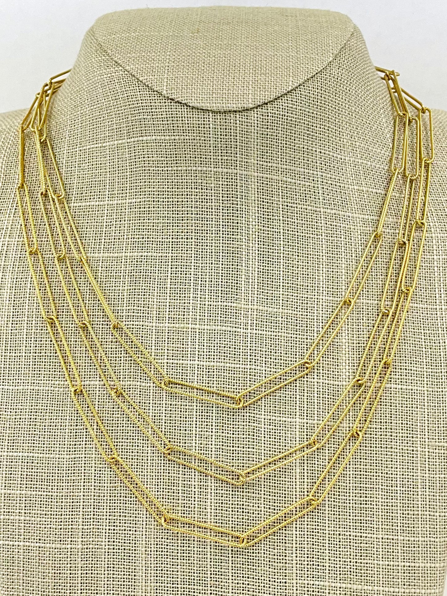 Italian Textures Links Necklace