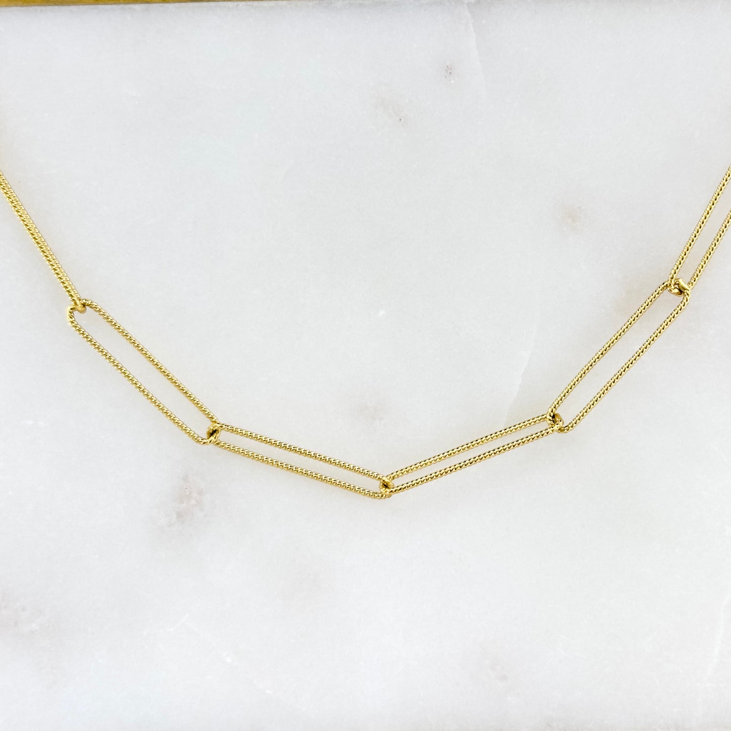 Italian Textures Links Necklace