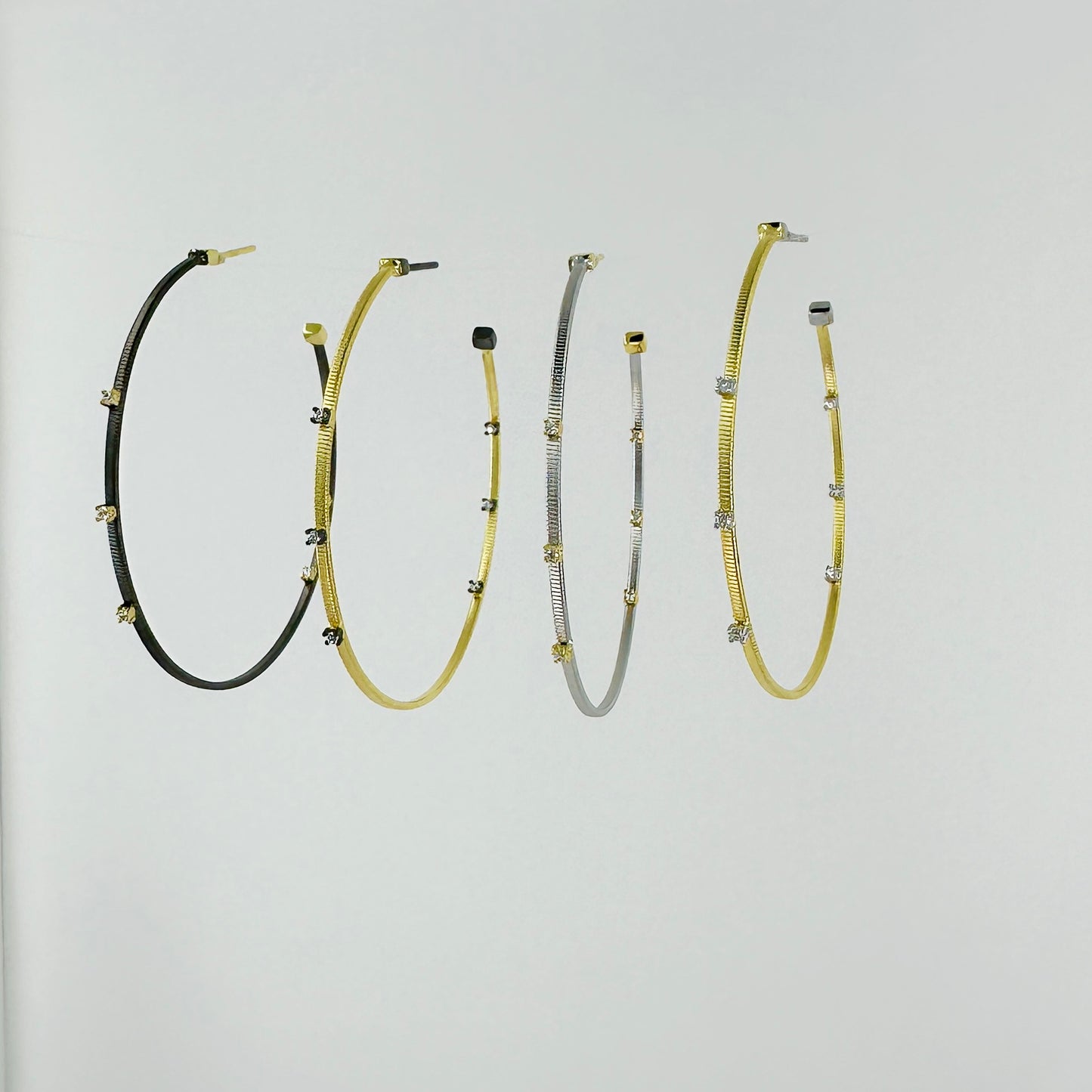 Silver Moon Earrings