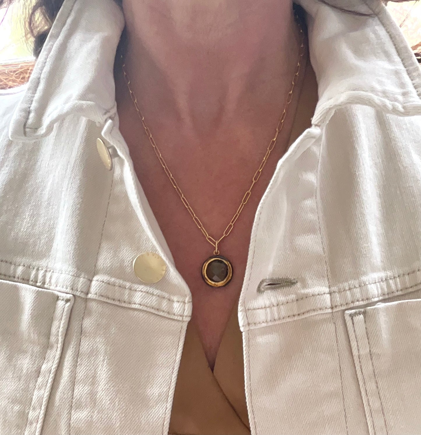 Cypress Pendant Necklace