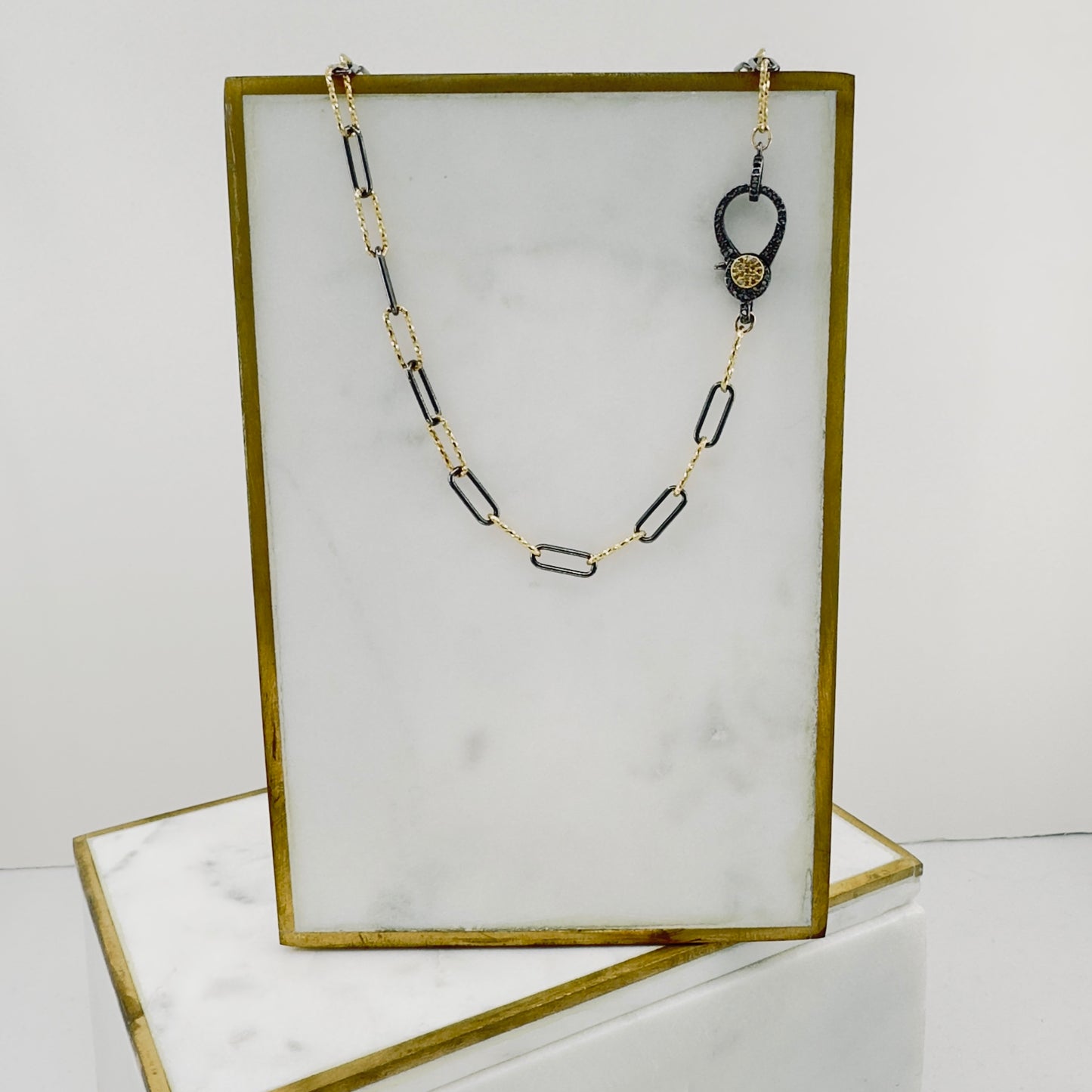 Bordeaux Link Necklace