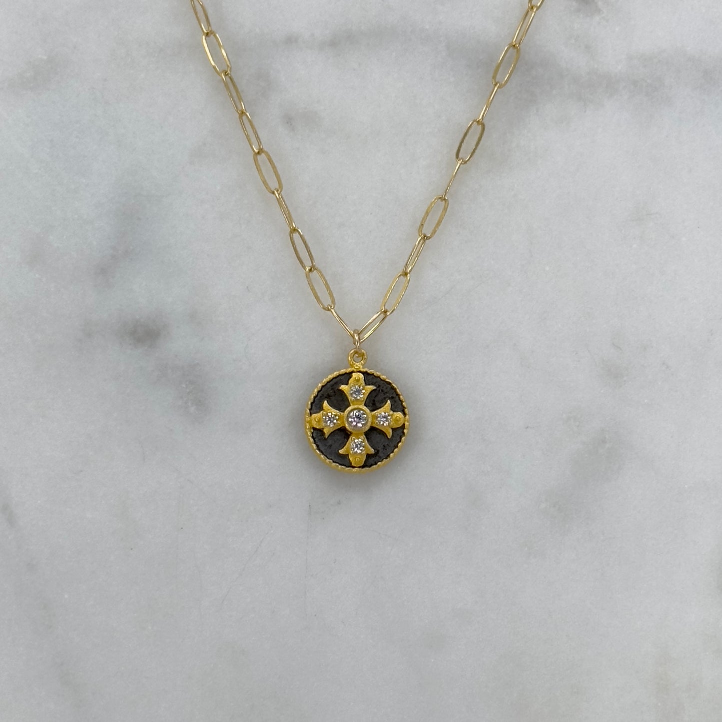 Byzantium Medallion Necklace