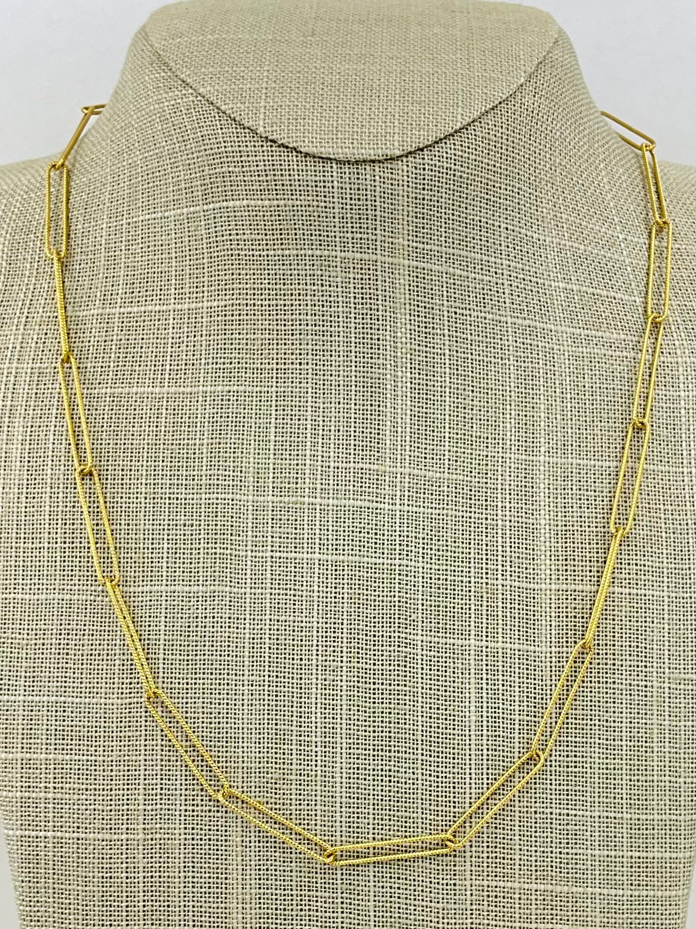 Italian Textures Links Necklace