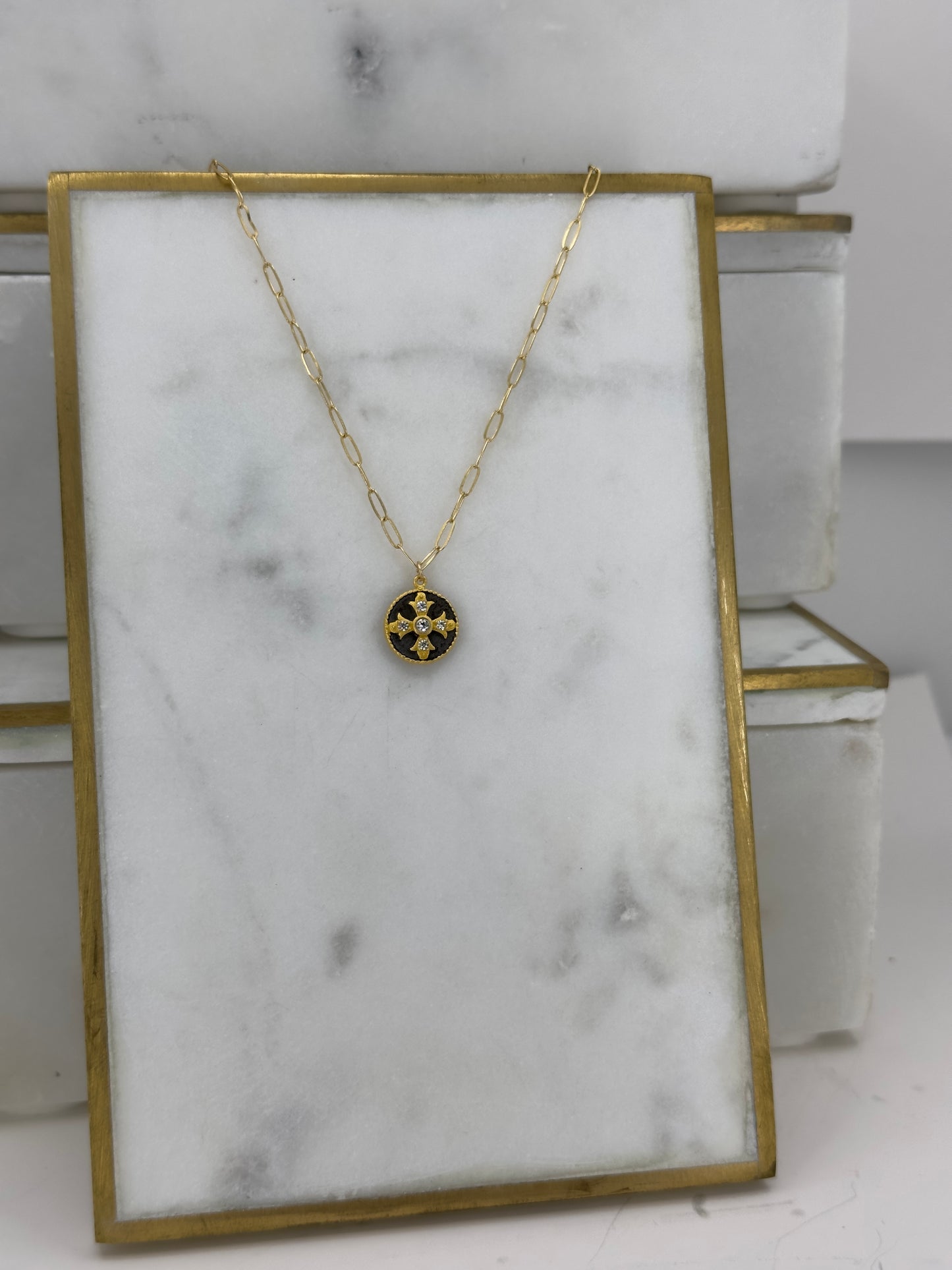 Byzantium Medallion Necklace