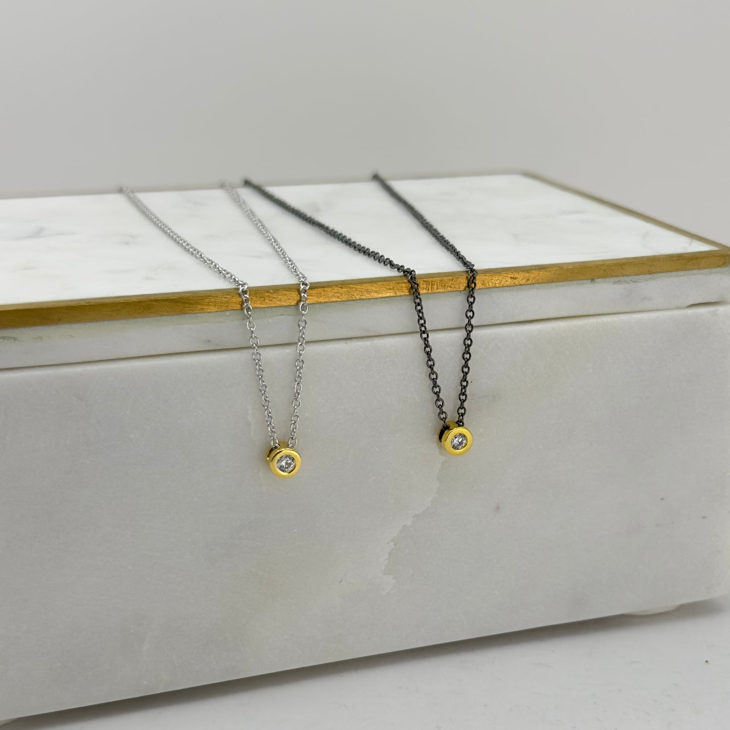 Halo and Umbra Necklaces